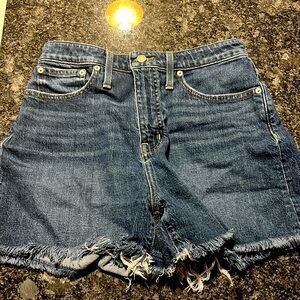 Madewell Curvy High Waisted Denim Short